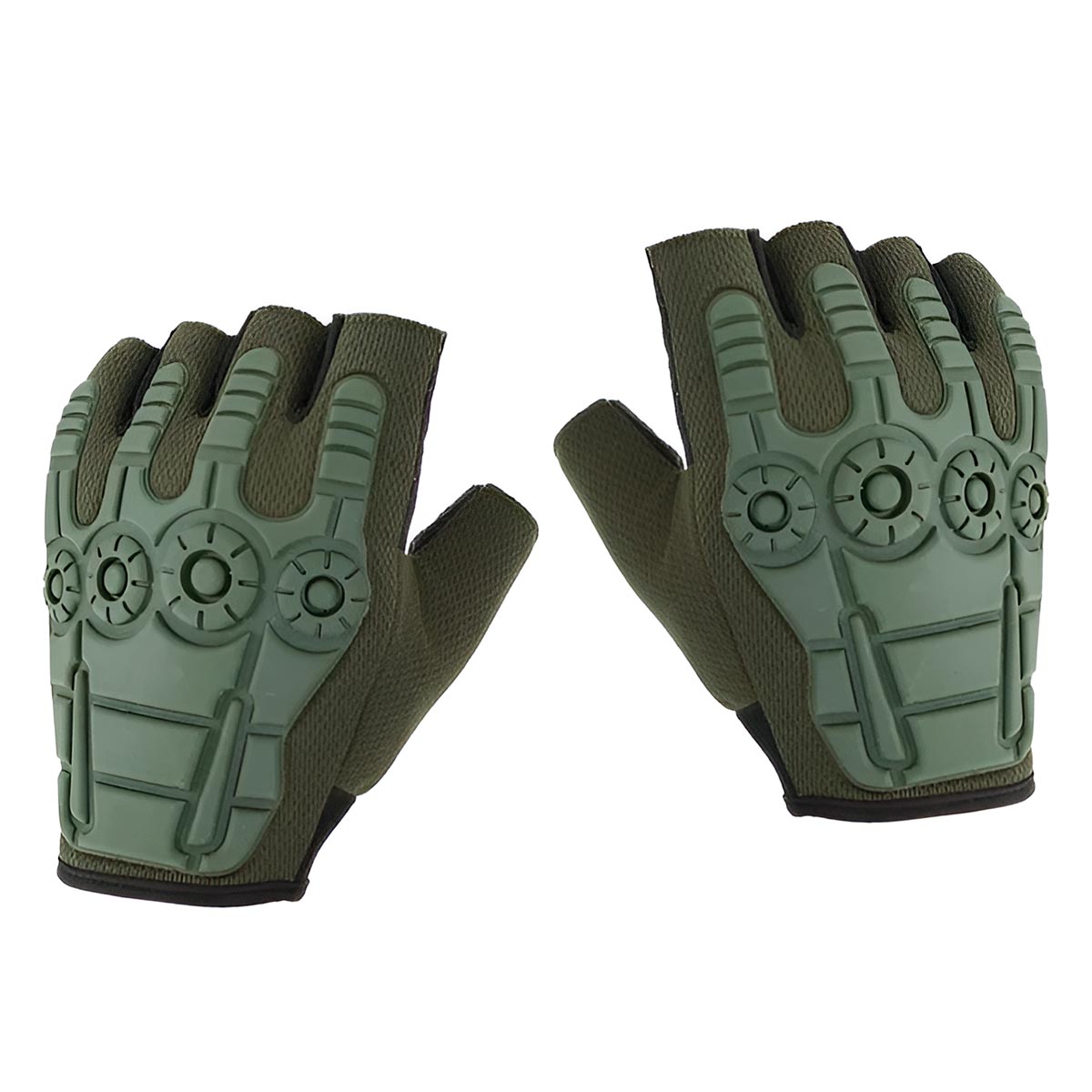 Guantes Medio Dedo Moto Tácticos Ahy02